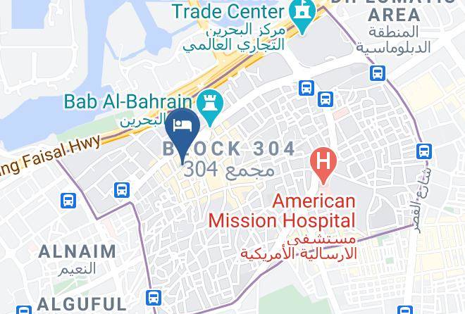 Manama - Awal Hotel Manama Maps