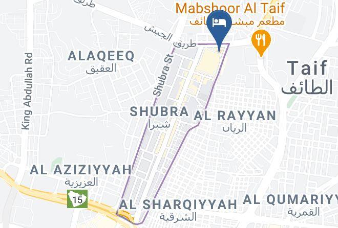 Taif - Awaliv International Hotel Maps