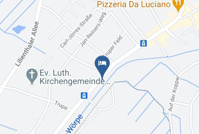 Osterholz - Awalon Zimmervermietung Maps