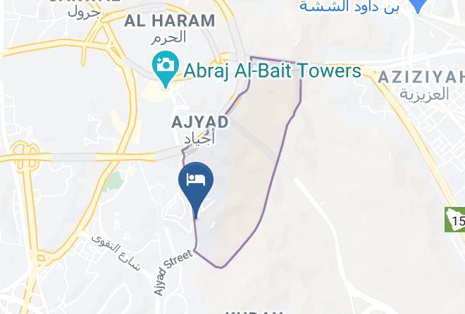 Mecca - Awan Hotel Maps