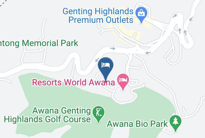 Bentong - Awana Condominium Maps