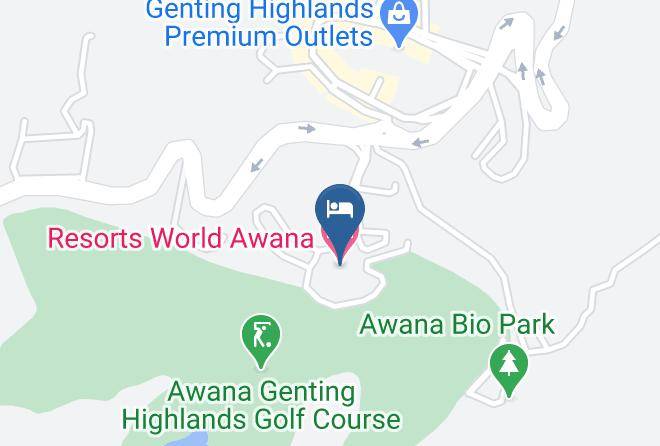 Bentong - Resorts World Awana Maps