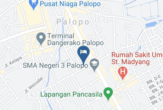 Kota Palopo - Awana Hotel Maps