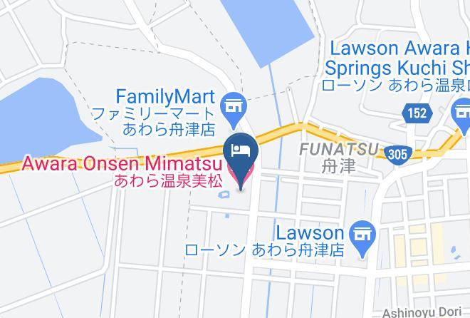 Awara City - Awara Onsen Mimatsu Maps