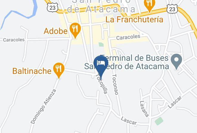 El Loa - Awasi Atacama Relais & Chateaux Maps