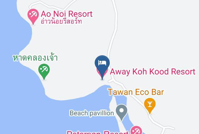 Amphoe Ko Kut - Tolani Resort Koh Kood Maps