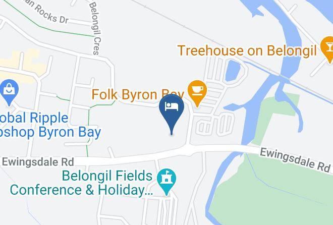 Byron - Away On Belongil Fields Maps