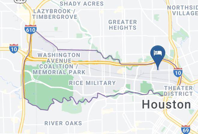 Harris - Awesome Bungalow Close To Downtown Houston Maps