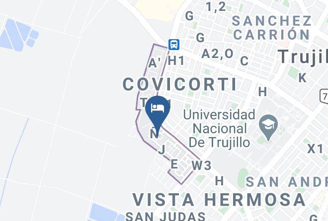 Awqa Concept Hotel Map