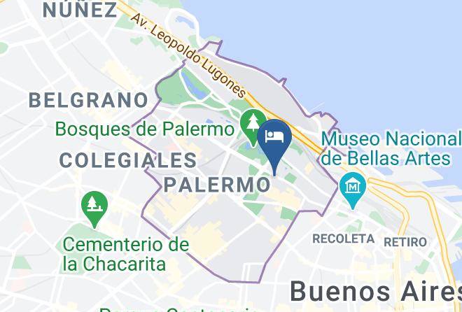 Buenos Aires - Awwa Suites & Spa Maps