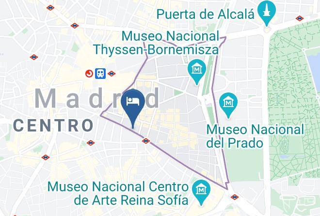 Madrid - Axel Hotel Madrid Maps