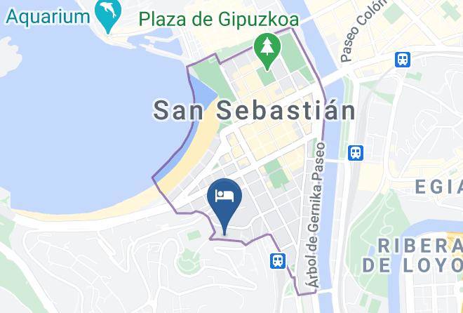 Guipuzcoa - Axel Hotel San Sebastian Maps