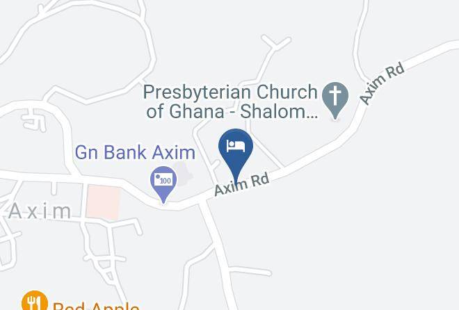 Nzema East - Axim Beach Resort And Spa Maps