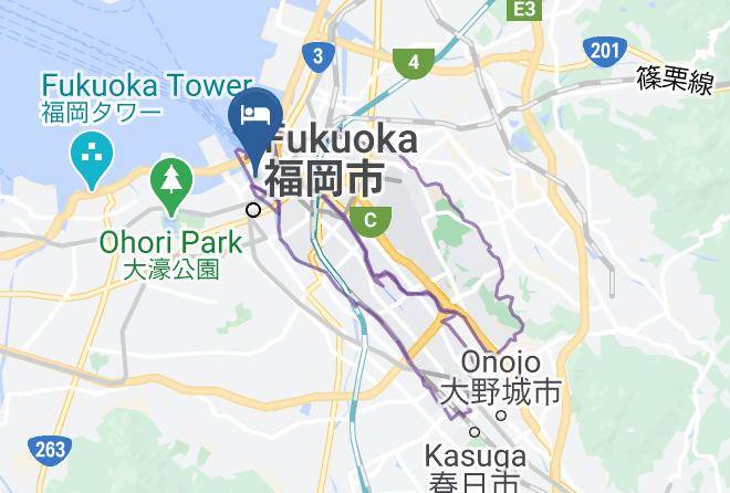 Fukuoka City Hakata Ward - Axis Hakata Maps