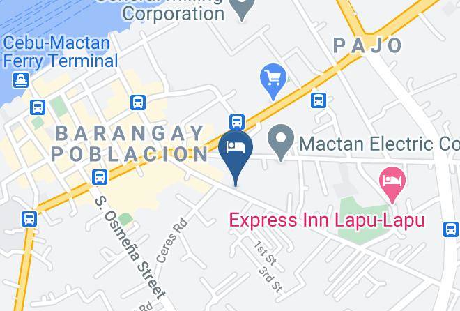 Cebu - Axis Pension Hotel Maps