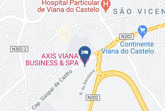 Santa Maria Maior - Axis Viana Business & Spa Hotel Maps