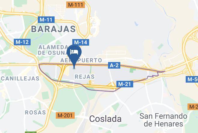 Madrid - Axor Feria Hotel Madrid Maps