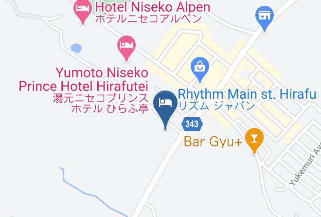 Kutchan Townabuta District - Aya Niseko Maps