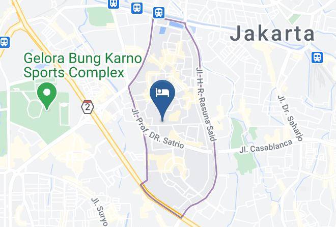 Jakarta Selatan - Ayaka Suites Maps