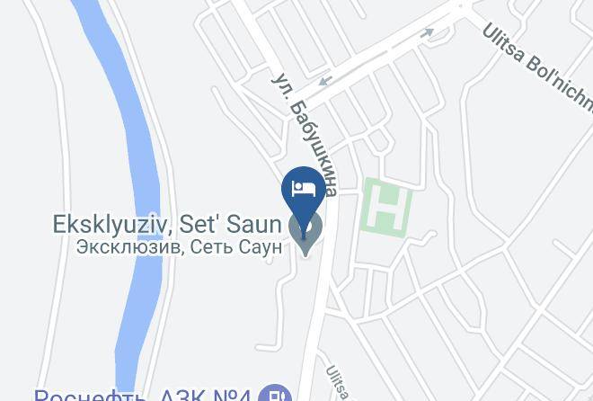 Ulan Ude - Ayan Hotel Maps