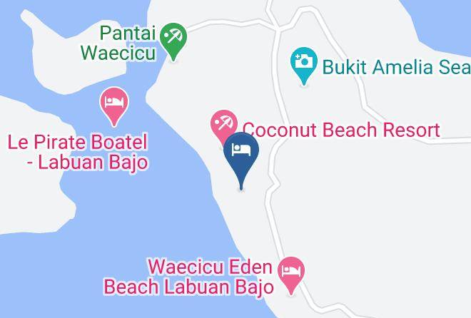 Ayana Komodo Resort Map