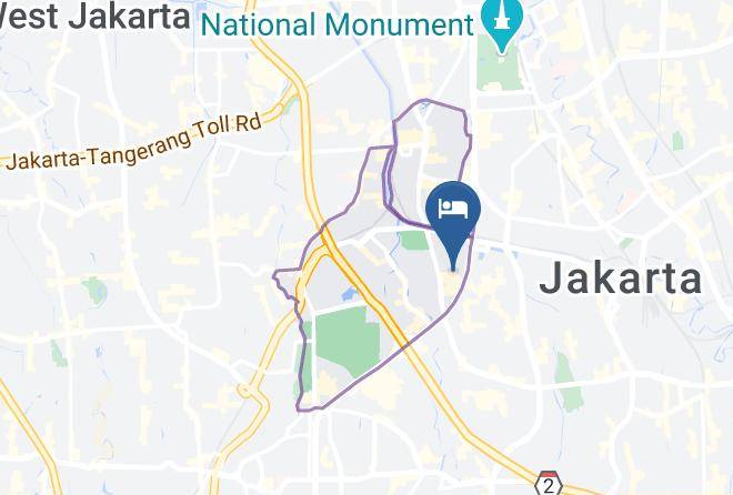 Central Jakarta - Ayana Midplaza Jakarta Maps