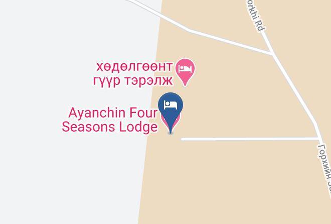 Ulaanbaatar - Ayanchin Four Seasons Lodge Maps