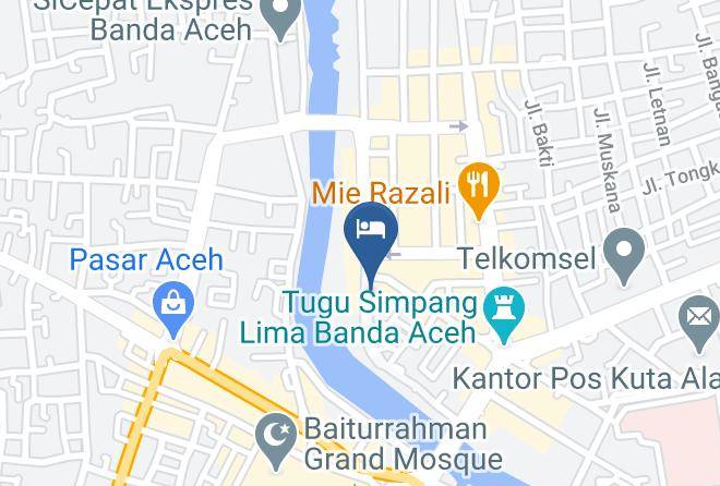 Kota Banda Aceh - Ayani Hotel Banda Aceh Maps