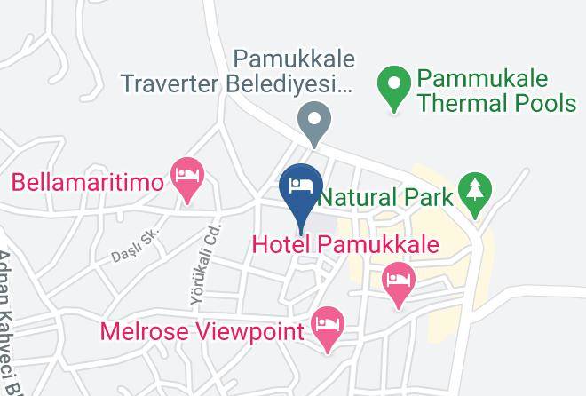 Pamukkale - Ayapam Hotel Maps