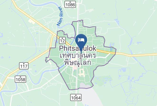 Amphoe Mueang Phitsanulok - Ayara Grand Palace Hotel Maps
