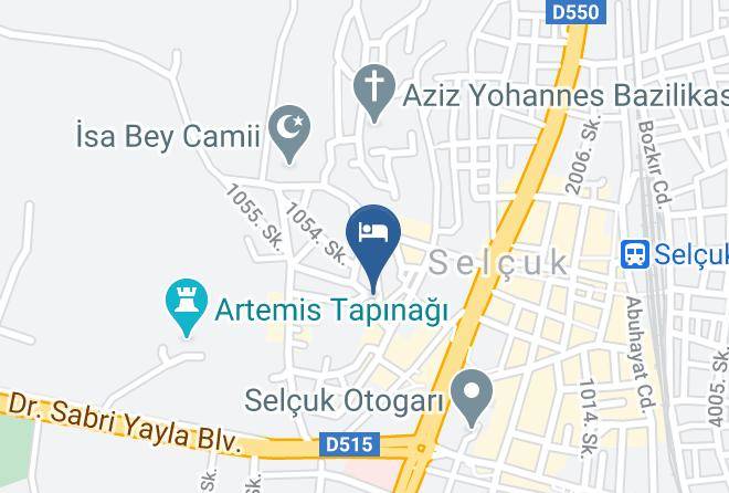 Selcuk - Ayasoluk Butik Otel Maps