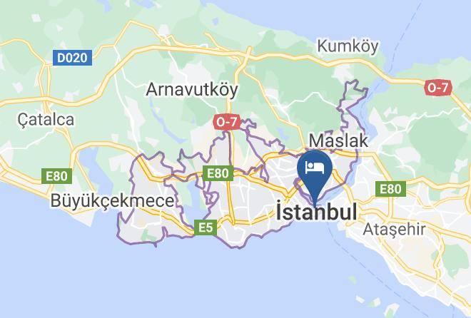 Ayasultan Hotel Istanbul Map