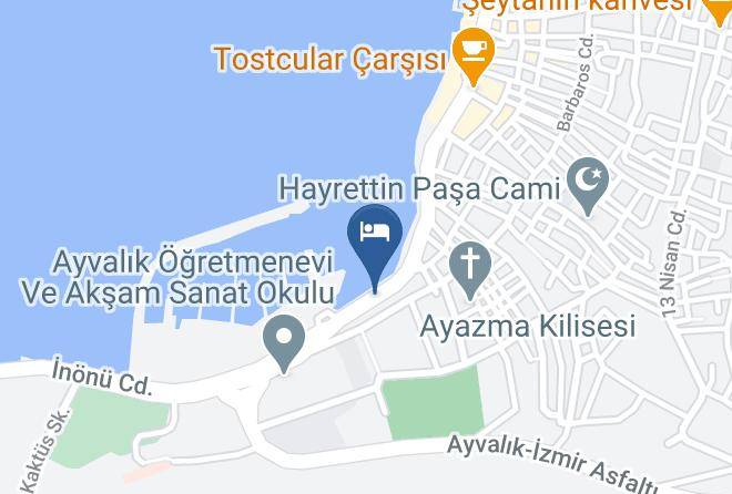 Ayazma Butik Otel Map