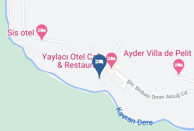 Camlihemsin - Ayder Bulut Dagevi Bungalow Maps