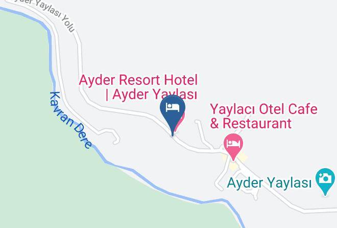 Camlihemsin - Ayder Izmirlim Otel Maps