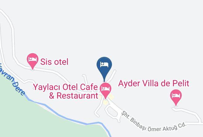 Camlihemsin - Ayder Koroglu Otel Maps