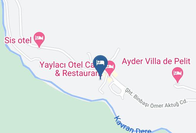 Camlihemsin - Ayder Paradise Otel Maps