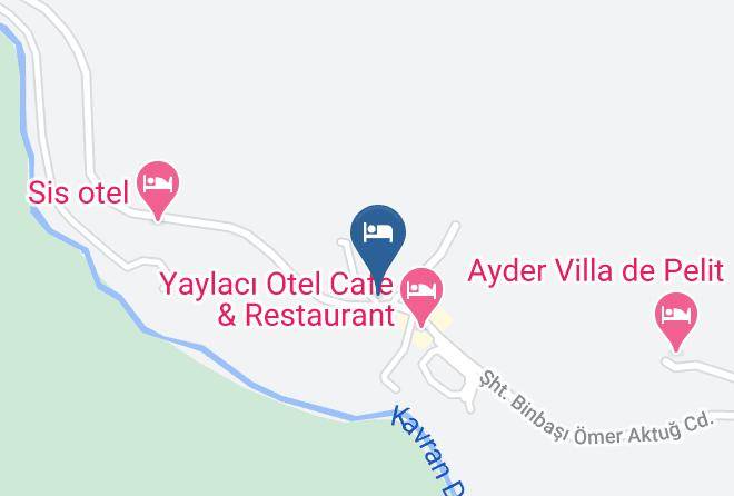 Camlihemsin - Ayder Simsir Butik Otel Maps