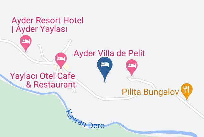 Camlihemsin - Ayder Zafran Otel Maps