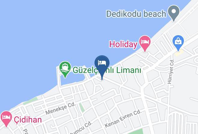 Guzelcamli - Aydin Pansiyon Maps