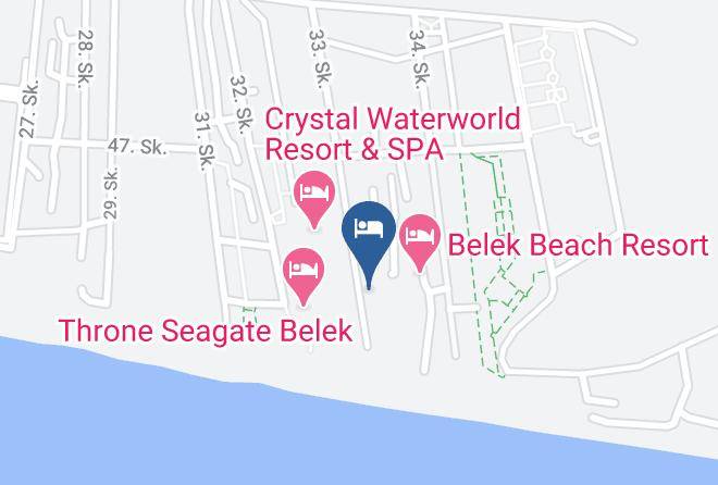 Antalya - Aydinbey Famous Resort Maps