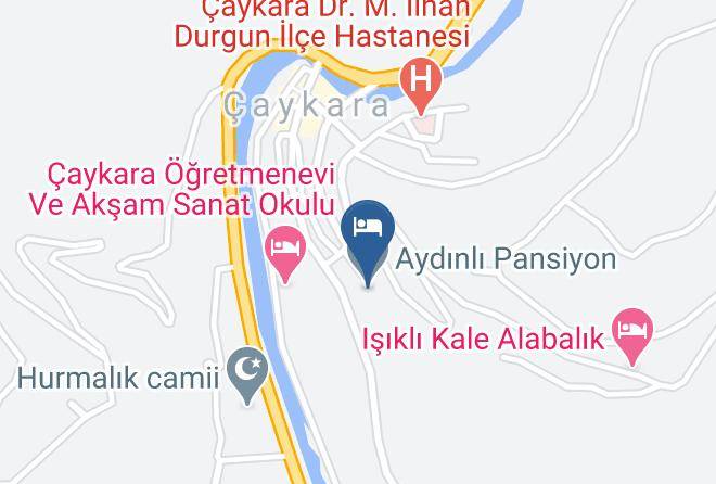Caykara - Aydinli Pansiyon Maps