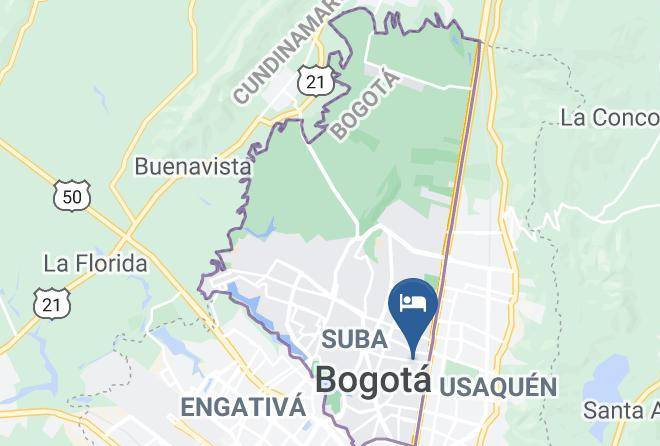 Ayenda 1011 Chapinero Map