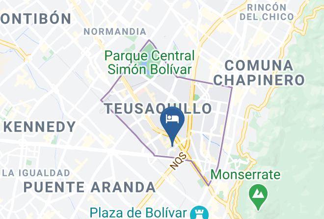 Ayenda 1014 Corferias Bogota Map