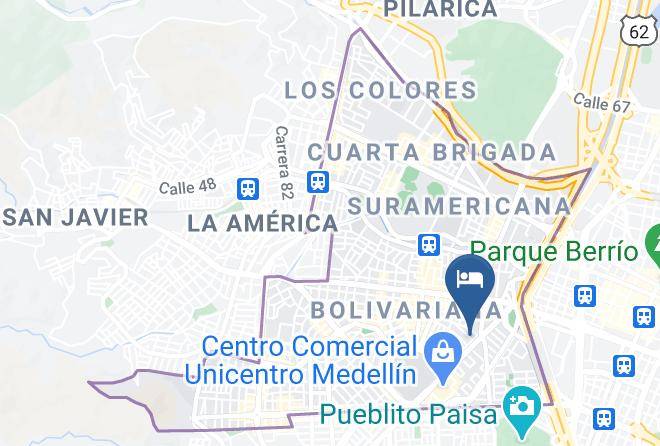 Medellin - Ayenda 1219 Park 6 Maps
