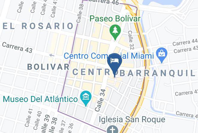 Barranquilla - Ayenda 1304 Hotel Olimpico Maps