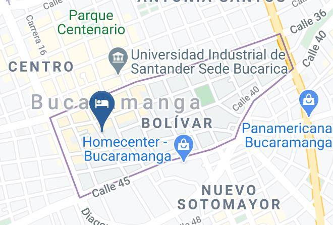 Bucaramanga - Ayenda 1502 Hotel Principe Maps