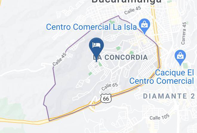 Bucaramanga - Ayenda 1514 Bacata Maps