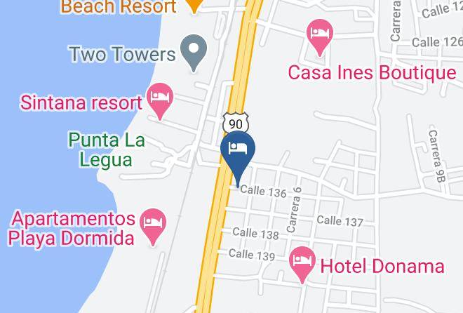 Santa Marta - Hotel Las Palmeras Maps