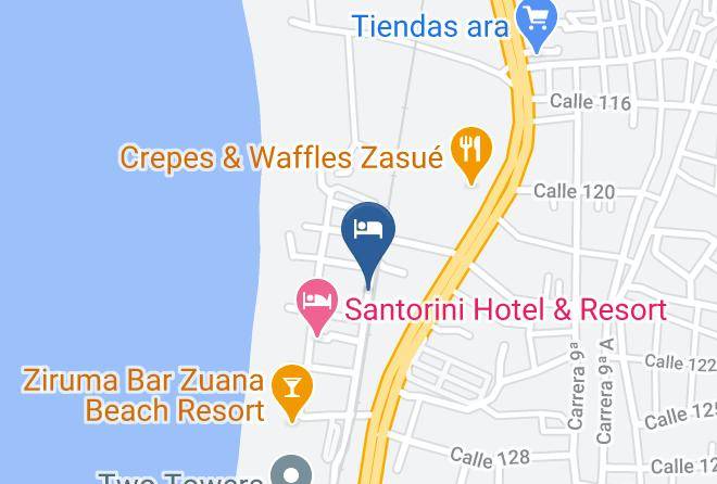 Ayenda 1611 Palm Bay Map